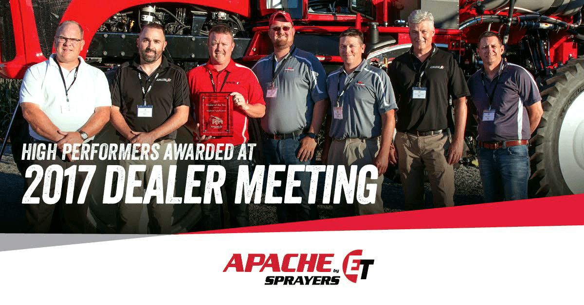 Apache Sprayers Dealer Meeting Awards 2017