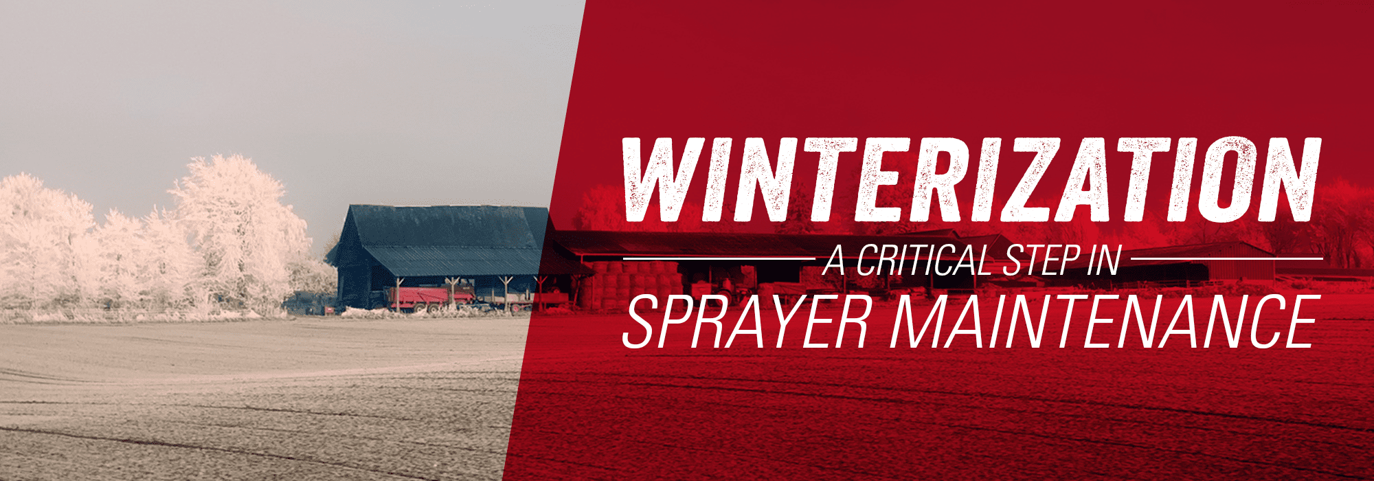 Apache Sprayers Winterization A Critical Step in Sprayer Maintenance Header